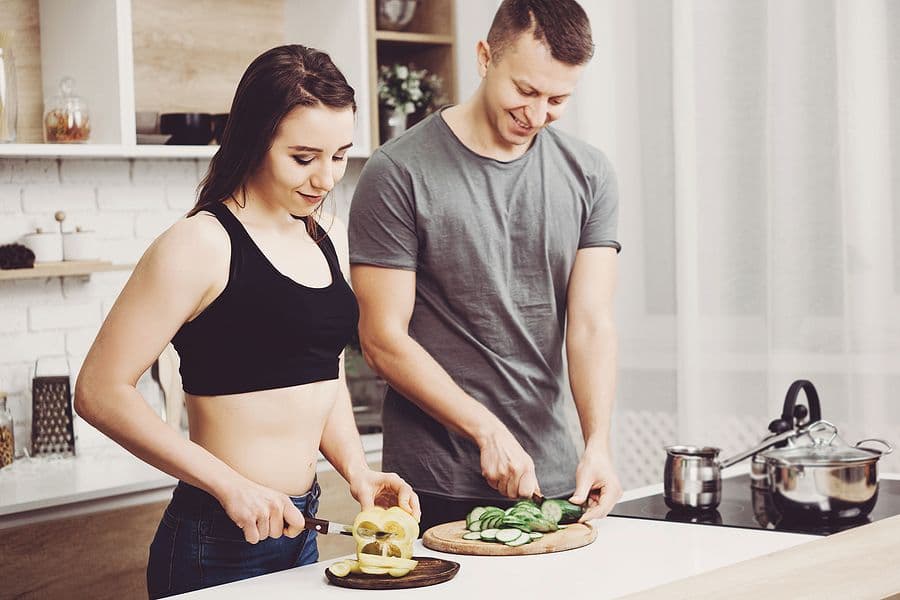 Healthy lifestyle cooking